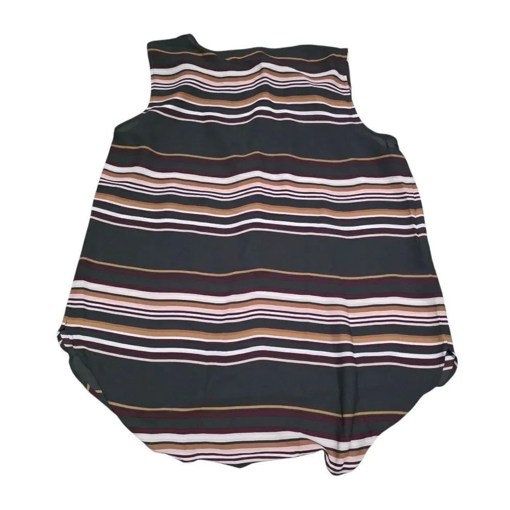 LOFT Multicolor Striped Top - Picture 2 of 6